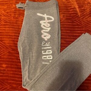 Aeropostale Gray Straight Leg Pants